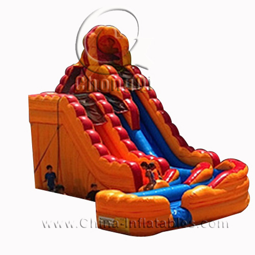 water inflatable slide